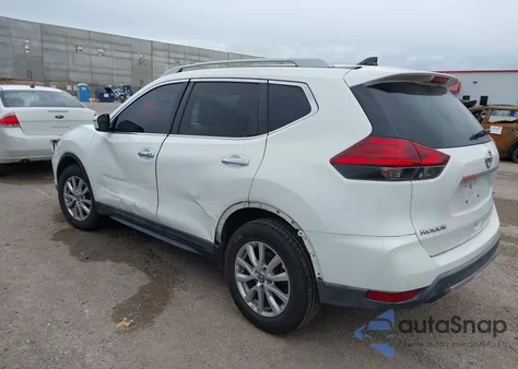 2017 Nissan Rogue Sv z USA, uszkodzony, nr VIN 5N1AT2MT7HC881975